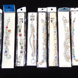 Lot of 10 New in Package Assorted Style Bracelets